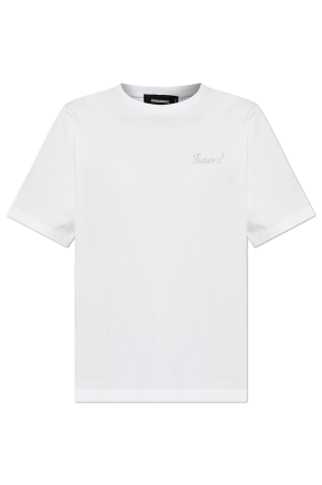 DOLCE&GABBANA◆ベーシックTシャツ Dolce & Gabbana T-shirt with embroidered logo | Men's